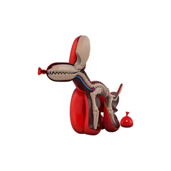 Mighty Jax Popek Dog Balloon Dog Semi Anatomy Poop Dog Trendy Figures 20cm