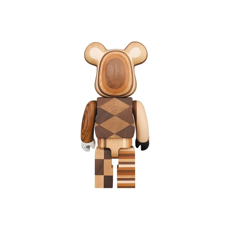 BE@RBRICK x Karimoku 400% Mixed Trendy Figures 28cm-1