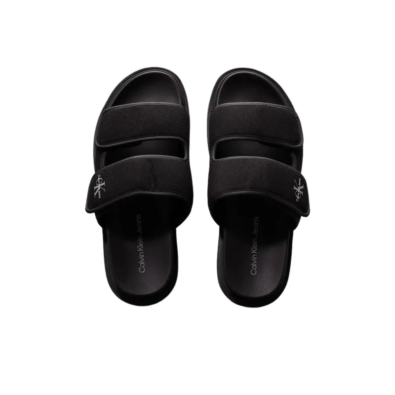 CKJ CALVIN KLEIN JEANS Slide Slippers Men's Black-3