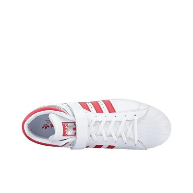 Adidas Pro Shell 'White Scarlet Red' Women's-2