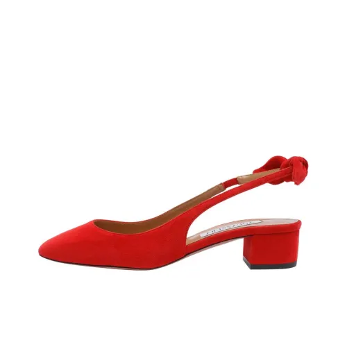 AQUAZZURA High Heels Women's Red