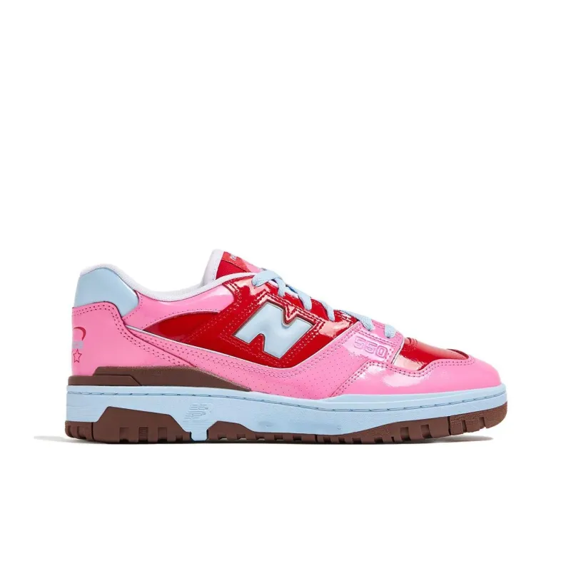 New Balance 550 Y2K Patent Leather Pack Red Pink-1