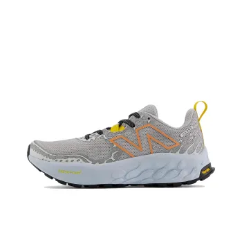 New Balance Anti Slip Wear Resistant Low Top Running Shoes Women's Gray White
