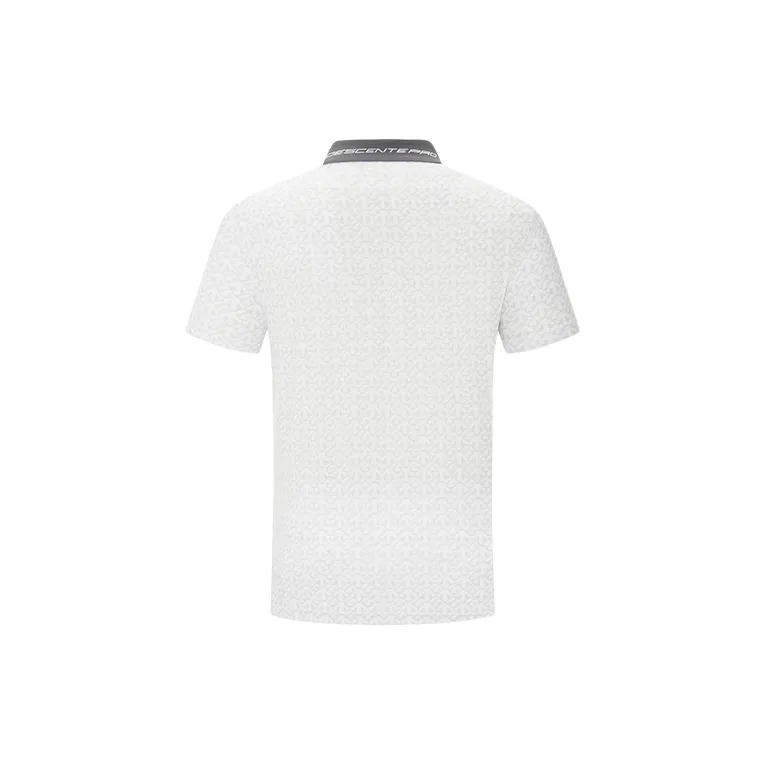 DESCENTE Pro Collection Polo Shirts Men White-1