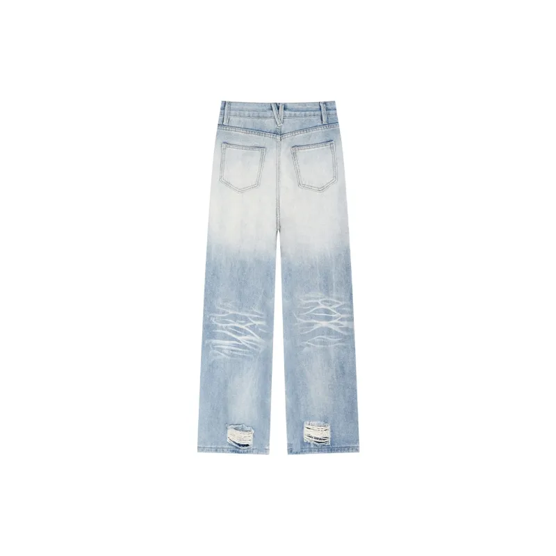Garbege Jeans Women's Blue-1