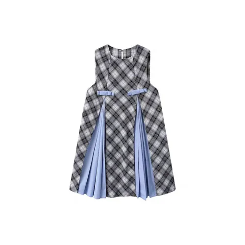 HUINIAN Sleeveless Dresses Women's Blue