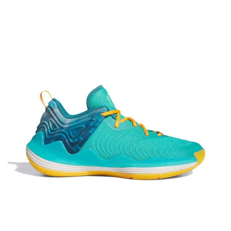 Adidas D Rose Son Of Chi Low Top Basketball Shoes Unisex Cyan-1