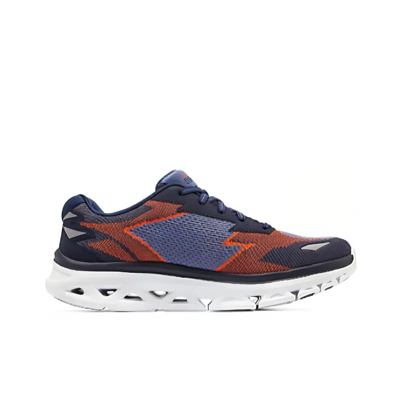 Skechers Glide Step Cushioning, Slip Resistant, And Abrasion Resistant Low Top Running Shoes Men's Marine Blue-1