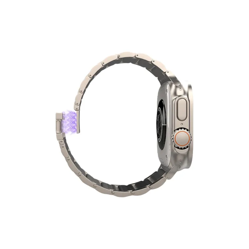 Yu Qing Apple Compatibility Watch Band Stainless Steel Material-2