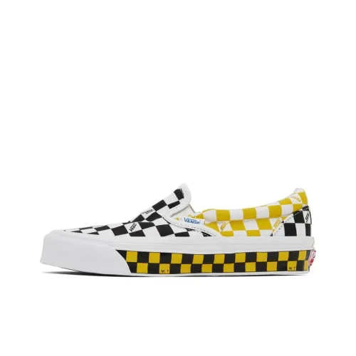 Vans Slip-On OG Classic LX 'Checkerboard - Black Yellow'