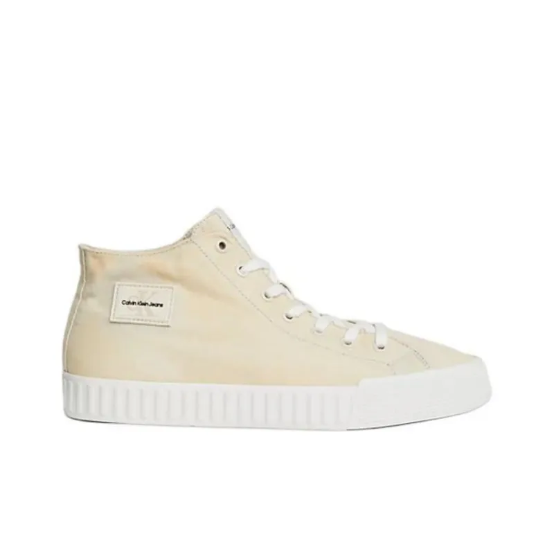 CKJ CALVIN KLEIN JEANS Canvas Shoes Men's Yellow-1