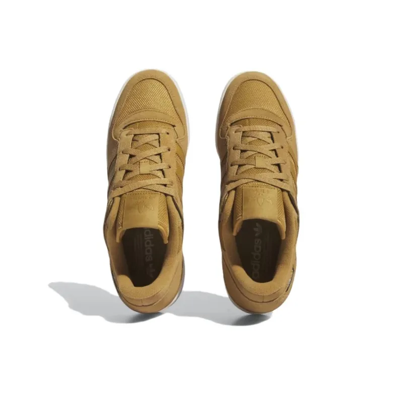 Adidas Originals FORUM Non slip Lightweight Low Top Skateboard Shoes Men's Brown-2