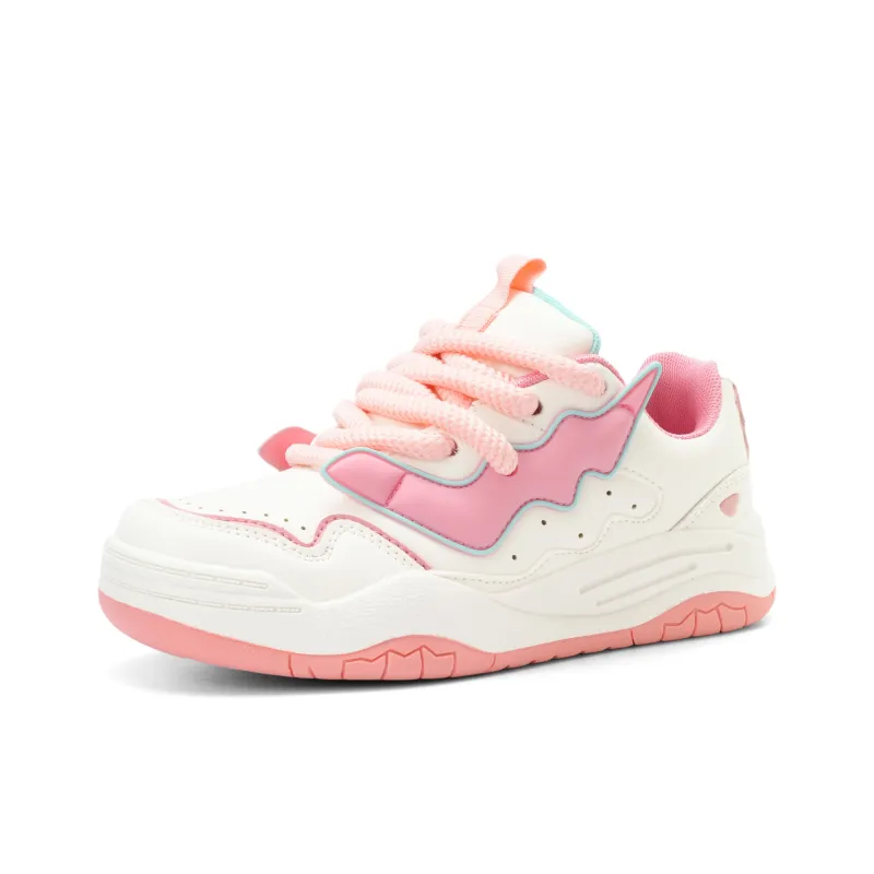 OHJC Anti Slip Wear Resistant Low Top Skateboard Shoes Women's-6