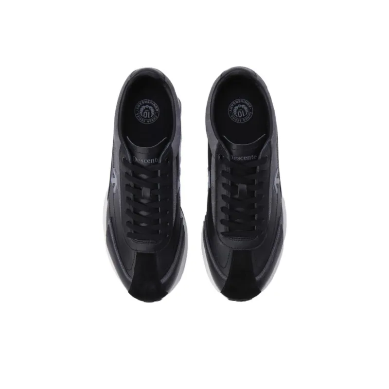 DESCENTE Cron Racer Slip Resistant Low Top Casual Shoes Unisex Black-2