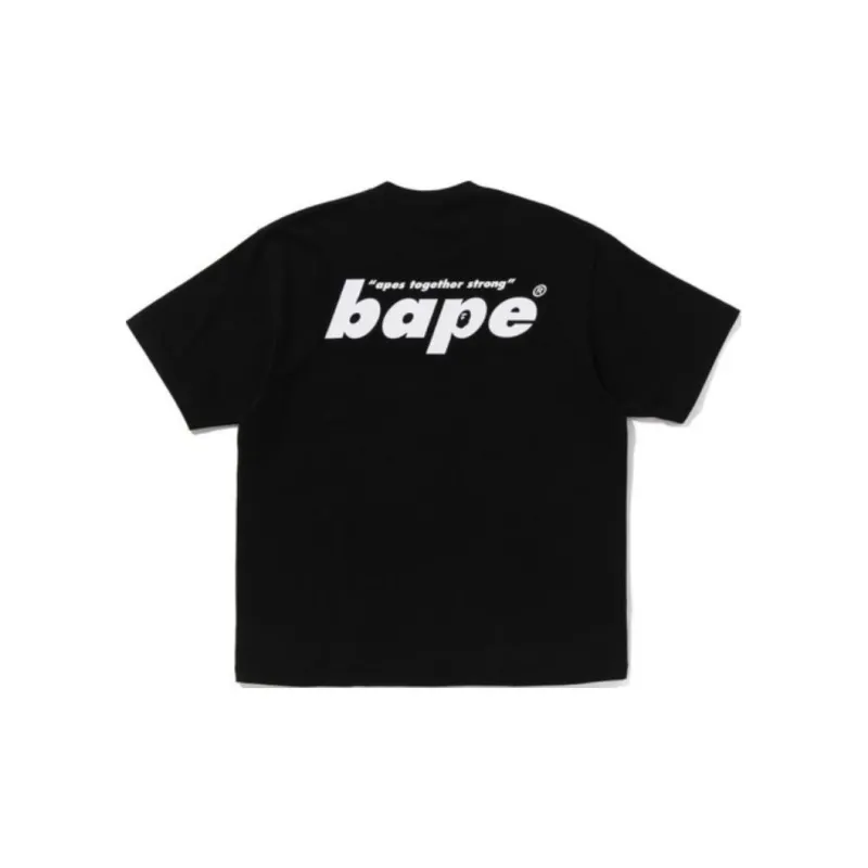 A BATHING APE ® Shark Shinji Ape Head print T shirt-1