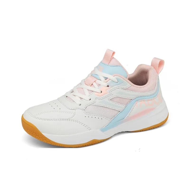 TABOLU Cushioning Coverage Abrasion Resistant Lightweight Breathable Slip Resistant Low Top Badminton Shoes Unisex-21