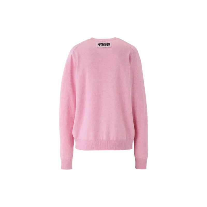 Onitsuka Tiger LS KNIT TOP Knitwear Unisex Pink-1