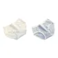 2 Pack (White+Blue)