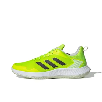 Adidas Defiant Speed Abrasion Resistant Low Top Tennis Shoes Men's Green Black