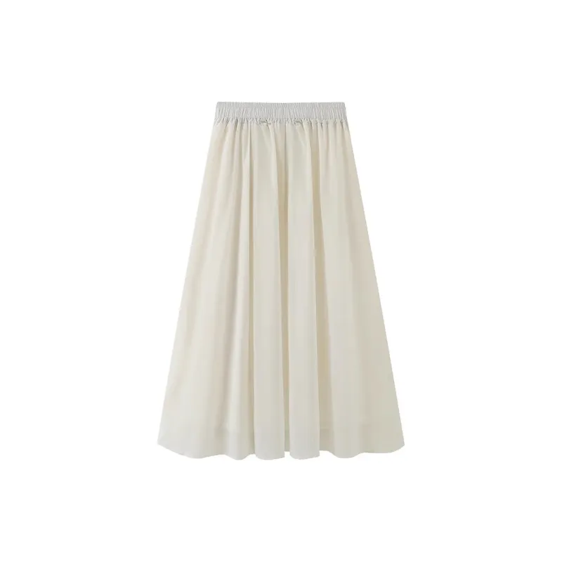 SONDR Casual Long Skirts Women's White-1