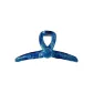 Blue Tubas Floral Claw Clip