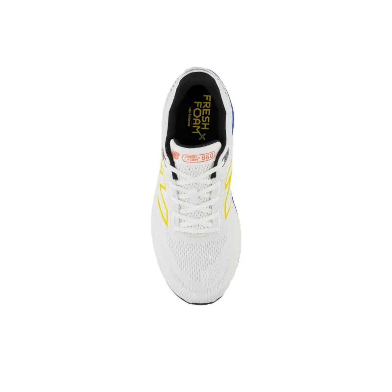 New Balance Fresh Foam X 860v14 White Blue Oasis Ginger Lemon-3