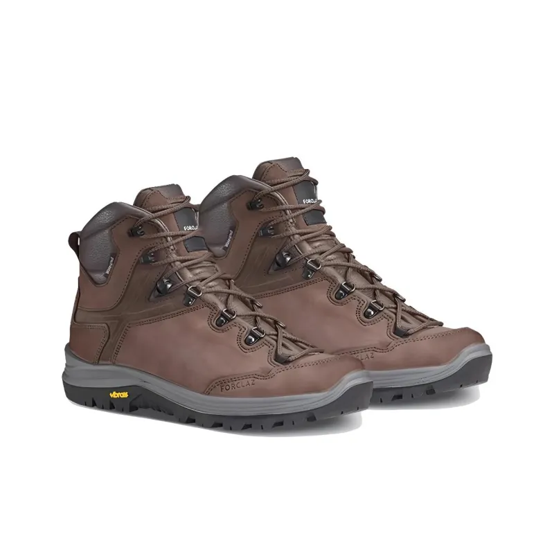 DECATHLON Slip Resistant, Abrasion Resistant, Waterproof, Lightweight High Top Hiking Shoes Men's Umber-3