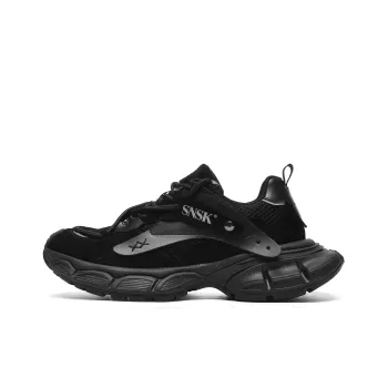 SNSK Crescent Moon Curved Knife 1.0 Cushioning Anti Slip Wear Resistant Breathability Low Top Chunky Sneakers Unisex