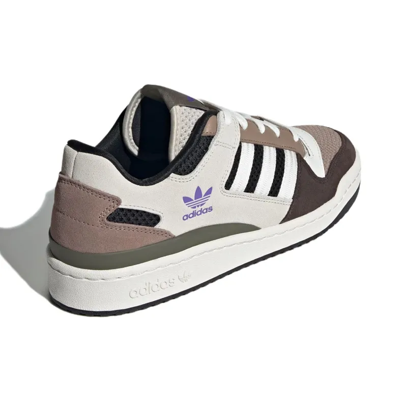 Adidas Originals FORUM Non slip Lightweight Low Top Skateboard Shoes Unisex Brown-3