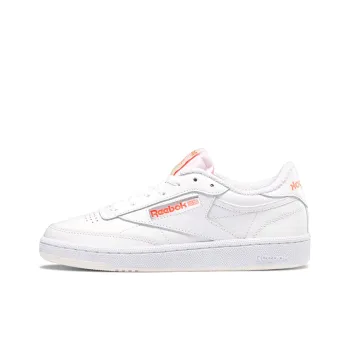 Reebok Women's Club C 85 'White Orange Flare' Women's