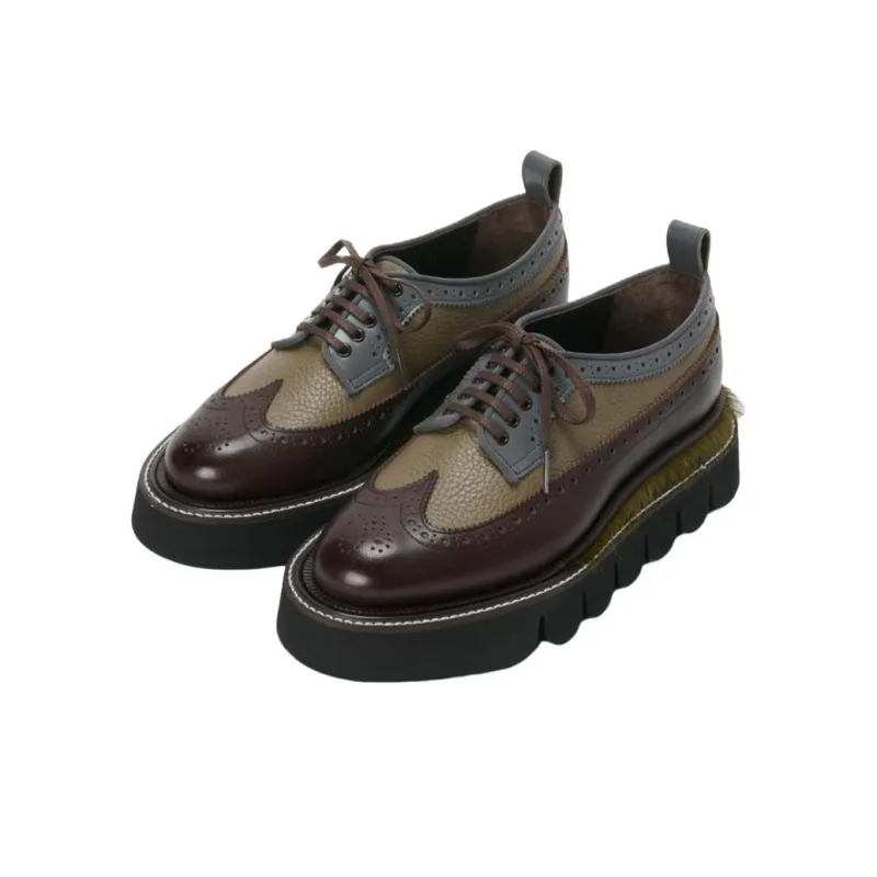 Hender Scheme Guernica Casual Shoes Men's Brown-1