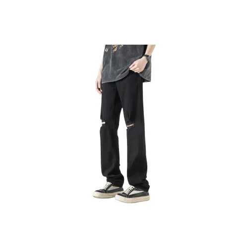 ROOMBOSE Jeans Unisex Black