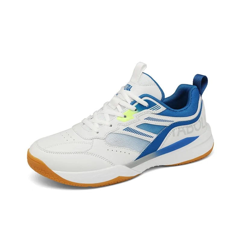 TABOLU Cushioning Coverage Abrasion Resistant Lightweight Breathable Slip Resistant Low Top Badminton Shoes Unisex-9