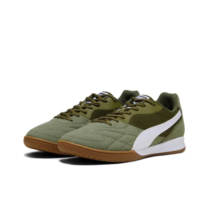 PUMA King Top It 'Olive Drab PUMA White PUMA Gold'-2