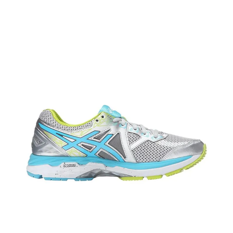 Asics GT-2000 4 Anti-Slip Wear-Resistant Low-Top Running Shoes Women's Gray Blue-1