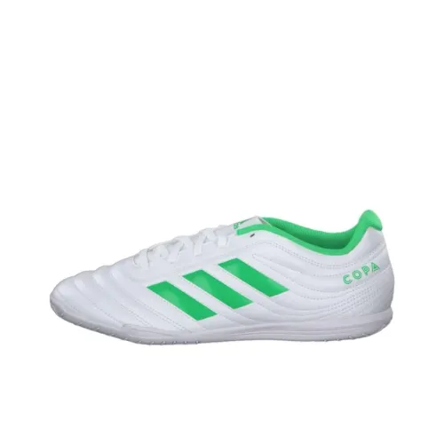 Adidas Copa Soccer Shoes Women's Low-Top White/Green