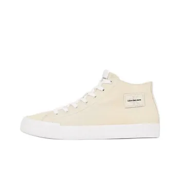 CKJ CALVIN KLEIN JEANS Canvas Shoes Men's Yellow