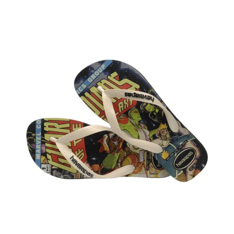 Havaianas Abrasion Resistant Flip Flops Unisex Black Beige-3