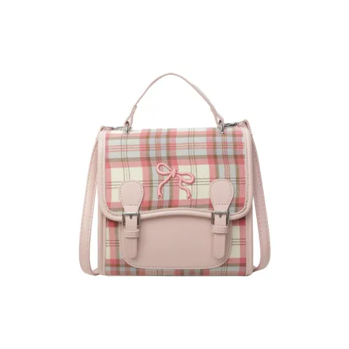 S.REPHEN PU Carry Backpack Regular Women's Pink/White