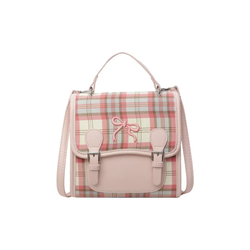 S.REPHEN PU Carry Backpack Regular Women's Pink/White-0