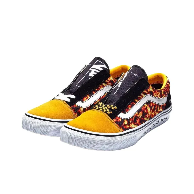 Vans Old Skool Mindseeker Yellow Fire-1
