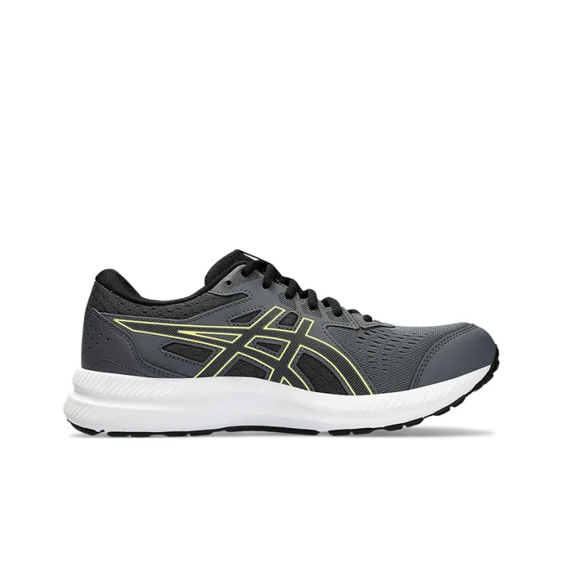 Asics Gel Contend 8 Cushioning Wear Resistant Low Top Running Shoes Men's Black Gray-1
