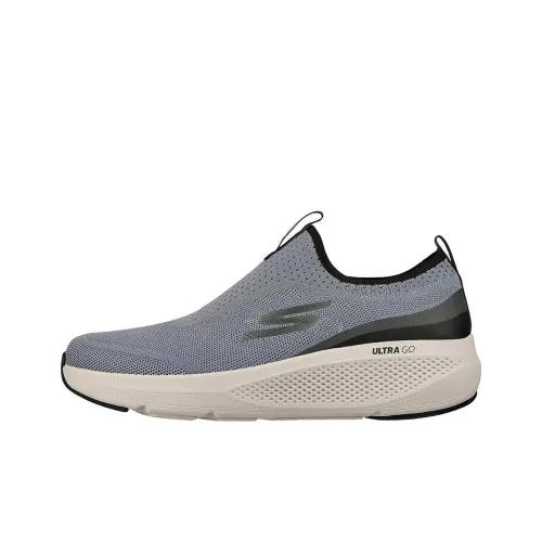 Skechers GO RUN Casual Shoes Men Low-Top Gray/Black