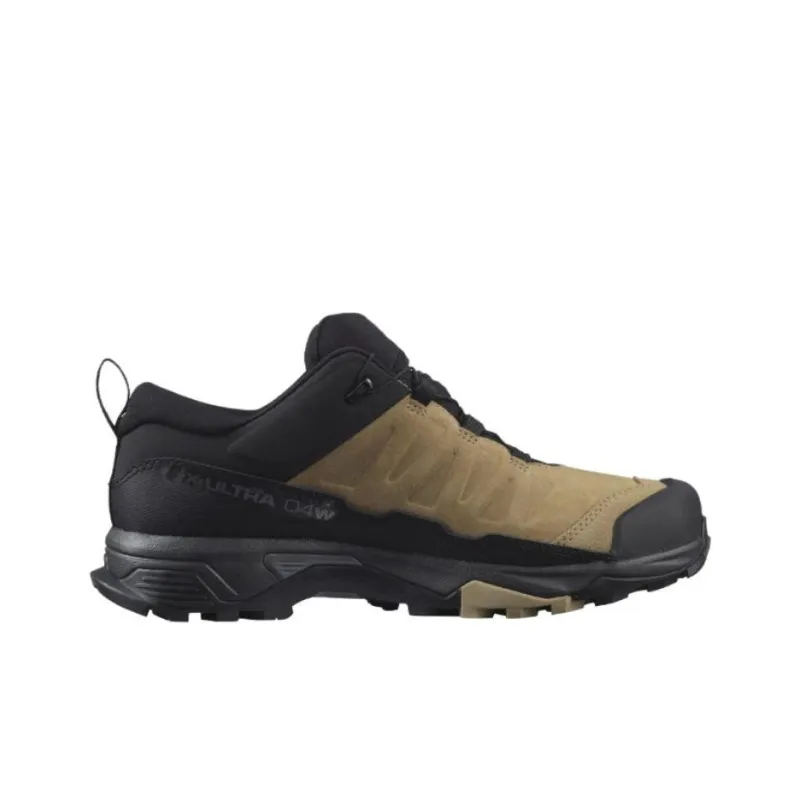 SALOMON X Ultra 4 LTR Gorete Cushioning Wear-Resistant Low-Top Outdoor Shoes Women's Brown Black Gray-1