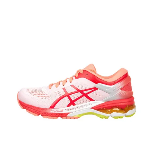 Asics Women's Gel Kayano 26 Kai 'White Laser Pink'