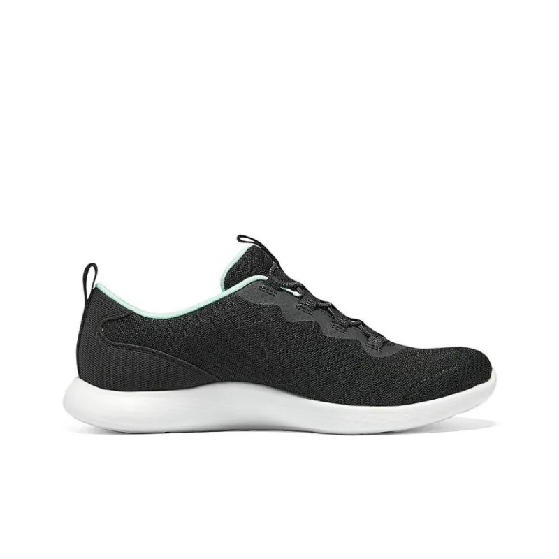 Skechers Cushioning Wear Resistant Low Top Casual Shoes Women's Black-1