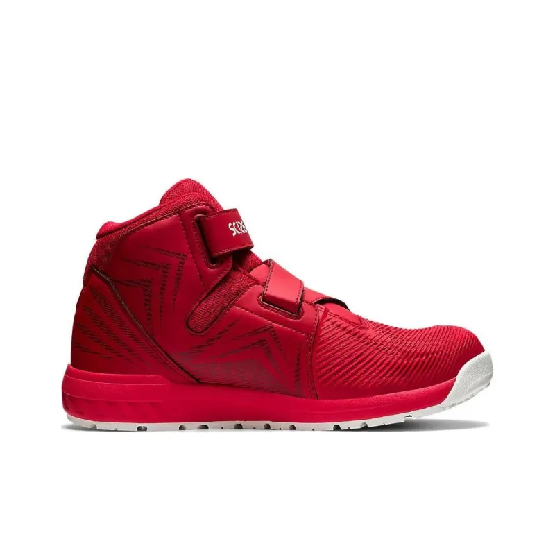 Asics Winjob CP216 Beat Juice Cushioning, Wear Resistant High Top Casual Shoes Unisex Red-1
