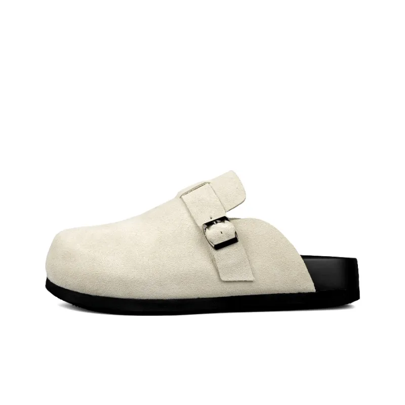 XIE SHE Abrasion Resistant Slip Resistant Wrap toe Slippers Unisex-14
