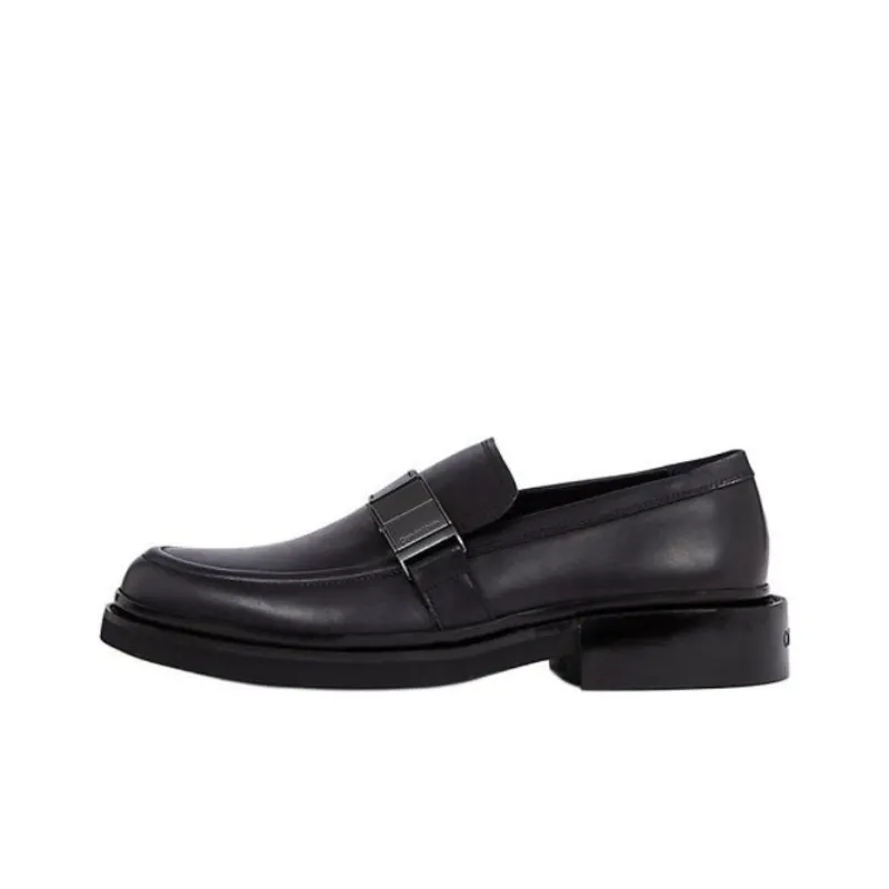 Calvin Klein Buckle-embellished Loafers-0