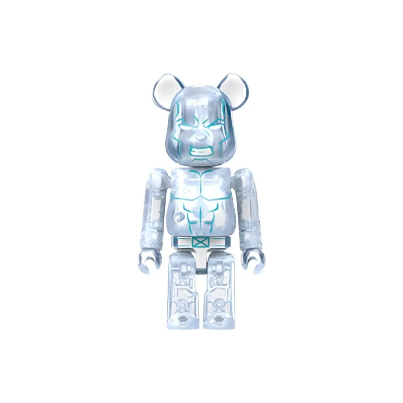 BE@RBRICK 100% Happy X MEN X Men Quicksilver & Iceman Trendy Figures 7cm-2